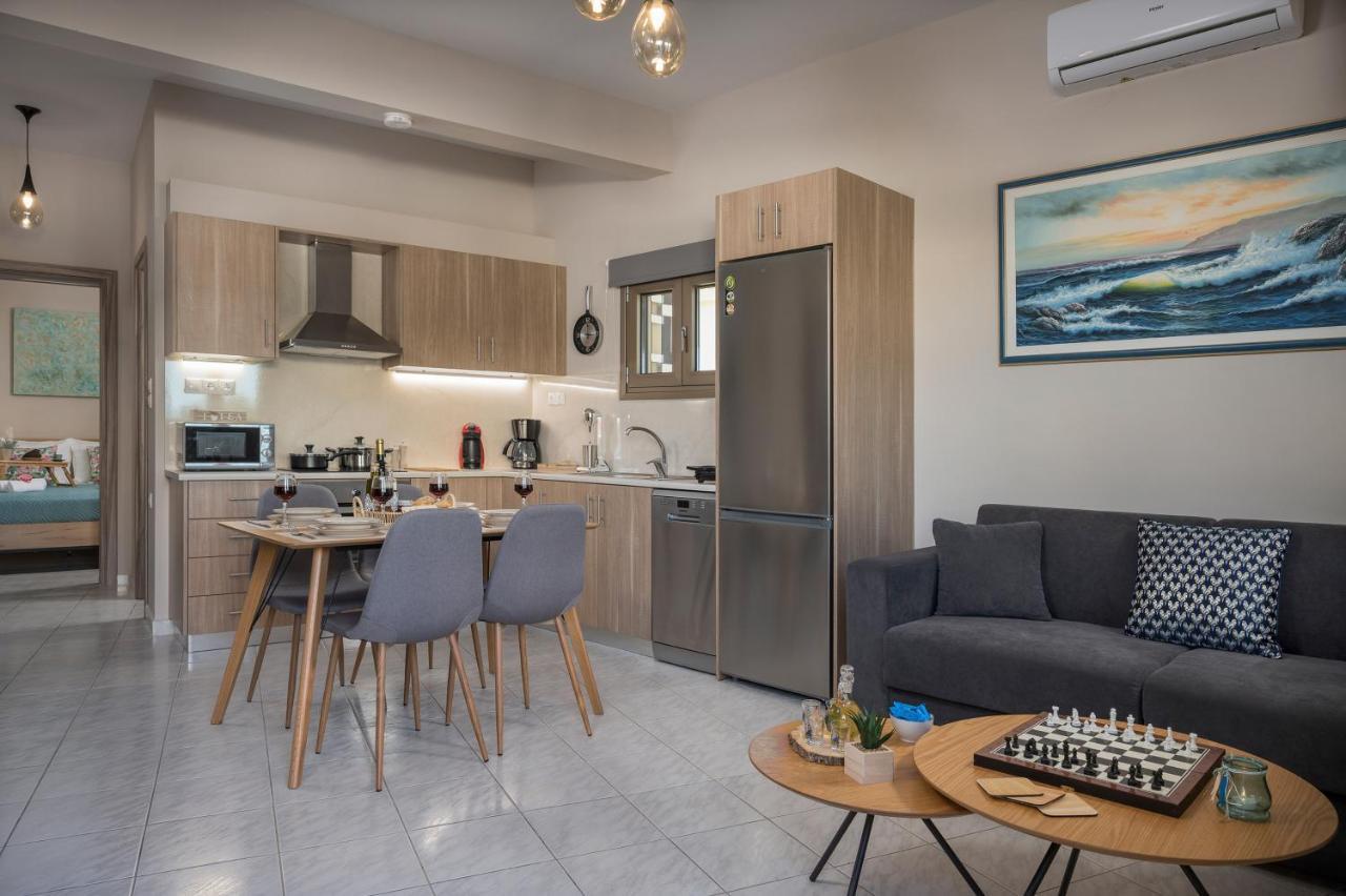 Floral Beach Apt With Lux Extras & Special Treats Kolymbari Exterior photo